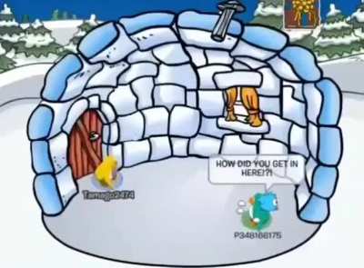 How to casually annoy people in club penguin
