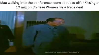 Mao offered the United States 10 Million Chinese Women in 1973