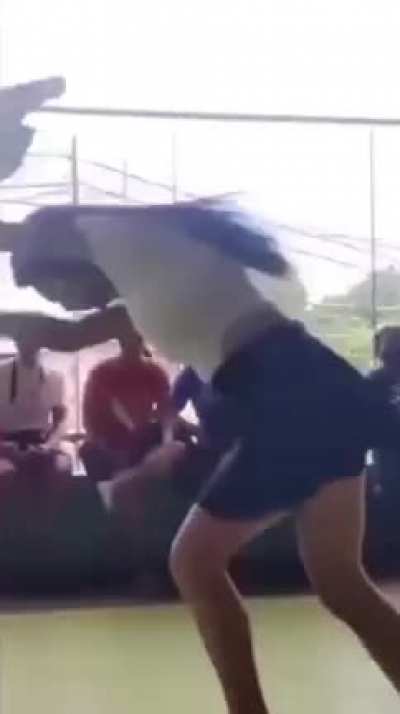 Cartwheel in heels!