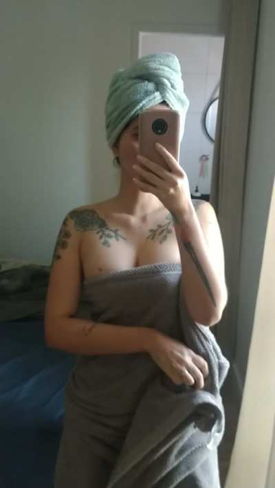 Reveal after a nice shower