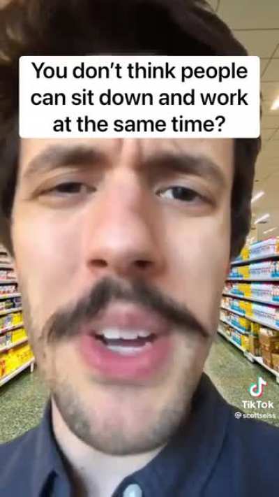 &ldquo;It&rsquo;s lazy for cashiers to sit down&rdquo;