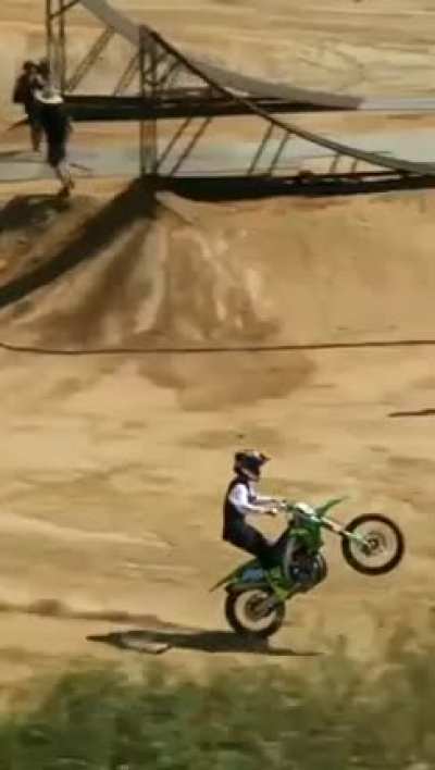 Looks wheelie hard to pull off