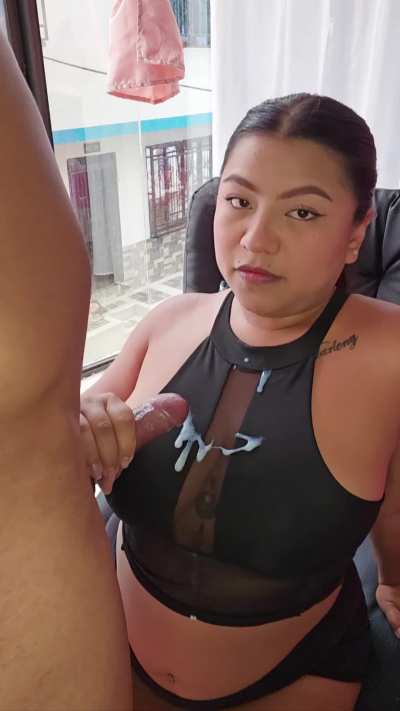 Cum on my clothes