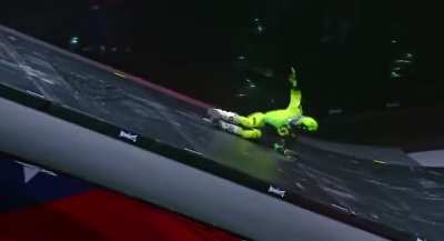 HMFT after I attempt the worlds first double front flip on a dirt bike