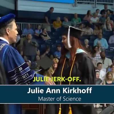 WCGW announcing graduates