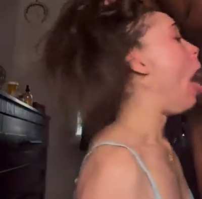 BBC Blowjob Cum In Mouth