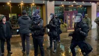 The smallest slight by the police: "no more support for you guys!"