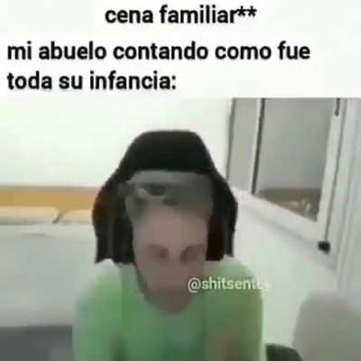 Upvote si tu abuelo se murió de cáncer 😎