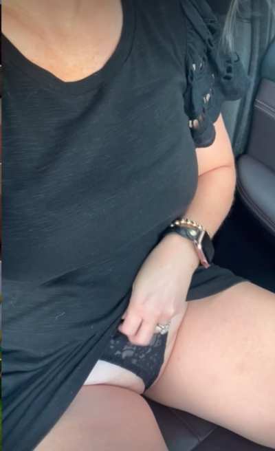 Just a 37-Year-Old PTA Mom in a Little Black Thong at School Pickup&hellip; No One Has a Clue 😉