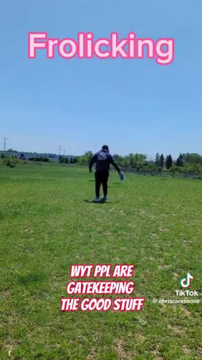 Frolicking