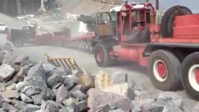 How about a truck crash?