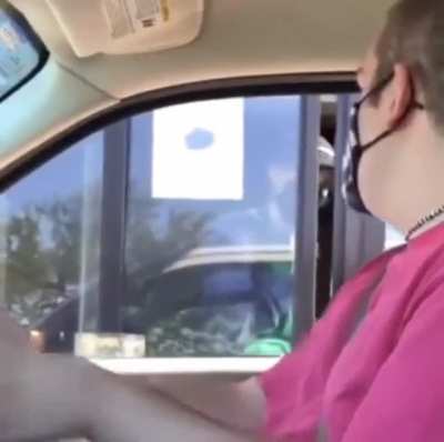 Singing to the Starbucks cashier.