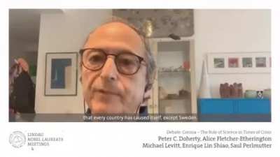 Nobel em qu&iacute;mica Michael Levitt - Covid n&atilde;o tem cres. exponencial, Lockdown in&uacute;til