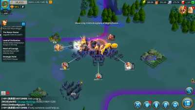 Attacking barbarians in ROK