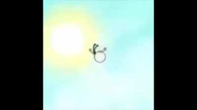 Goku: * se transforma * La piedras a su alrededor: