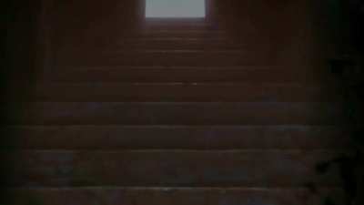 NOOOO DONT GO UP STAIRS NOOOO