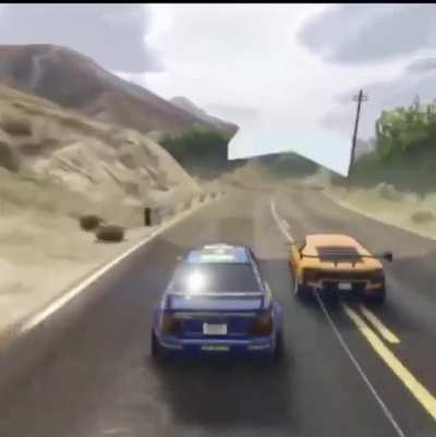 ( melhor cena de uma corrida do GTA 5). Por cornografista. "Essa cena &eacute; muito foda veja"