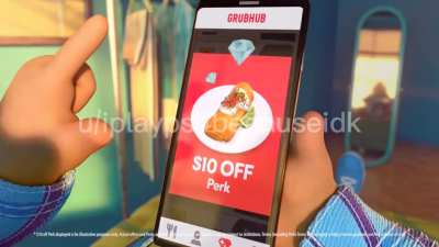 Funny grubhub man die