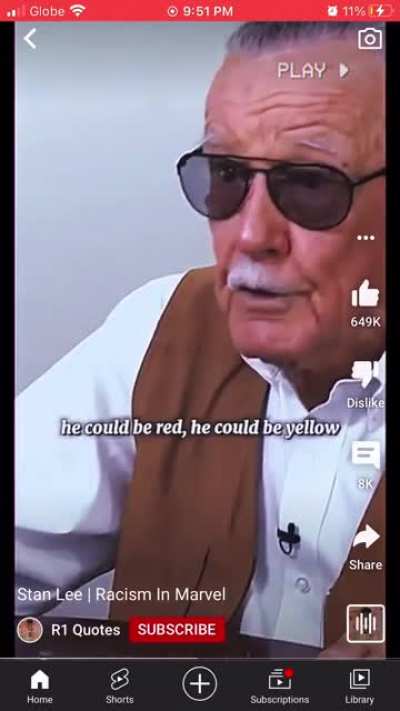 This clip made it in a movie in a way so it&rsquo;s technically his cameo :&rsquo;)