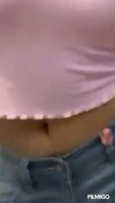 More of Isha&rsquo;s belly button (threw in that ass at the end too 😏)