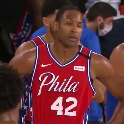 Horford and my reaction to that BS flagrant foul nice job refs