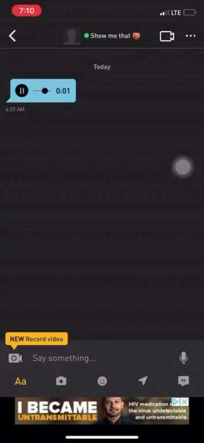Woke up to this terrifying yet hilarious voice memo