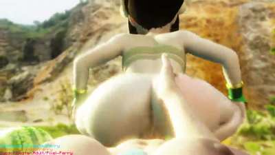 Futa Bei Fong Rides Katara&rsquo;s Cock