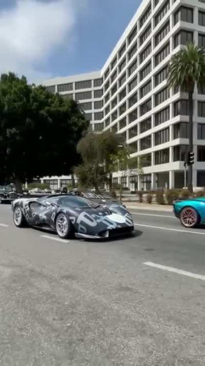 De Tomaso P72 with Lamborghini Sian And Centenario Roadster