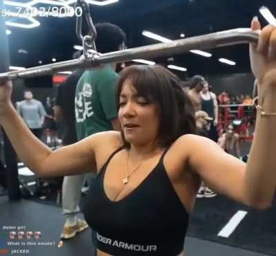 Cinna gym armpits