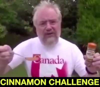 I&rsquo;m above this cinnamon, you won&rsquo;t get a reaction out of me!
