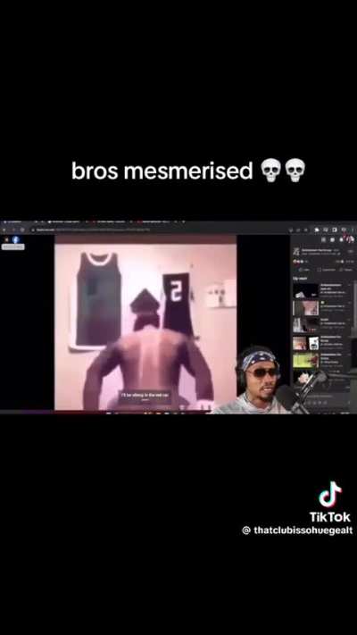 Dreamy reaction to nigga twerk