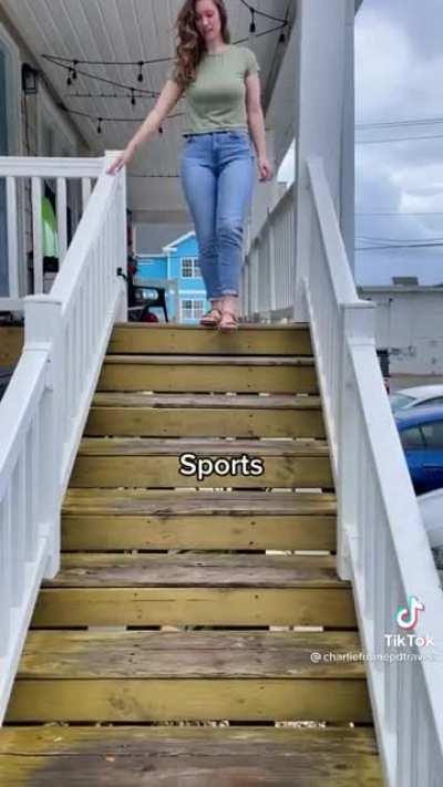 Potentially the greatest TikTok trend ever (make sure to watch until she gets to &ldquo;natural&rdquo;)