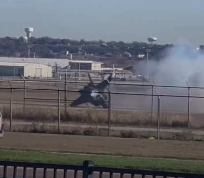 Pilot ejects from vertical landing gone wrong