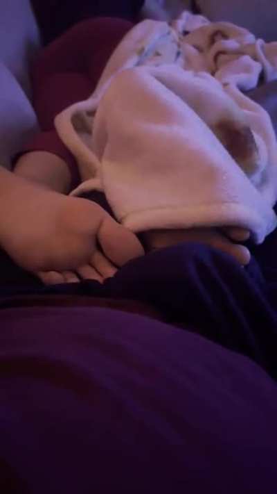 Watching TV together