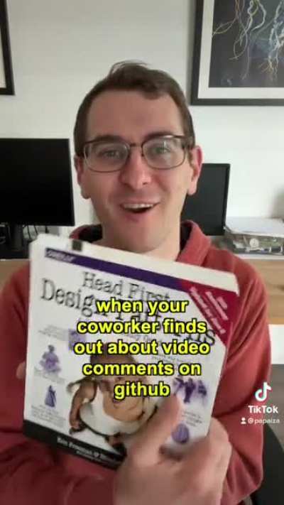 When your coworker finds out they can leave video comments on pull requests