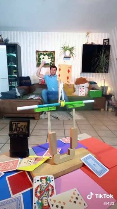 Card trickshots