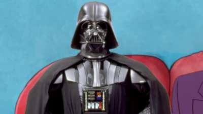 the joker gaslights darth vader about the sand thing