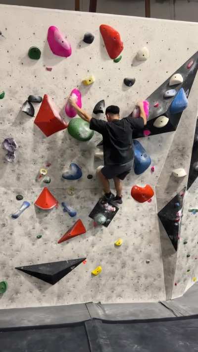 A better view of this climb