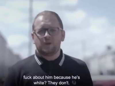 "All this anti-immigration, anti-foreigner shite is doing is dividing the working class."