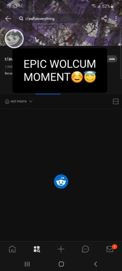 WOLCUM MOMENT😇😅🥰