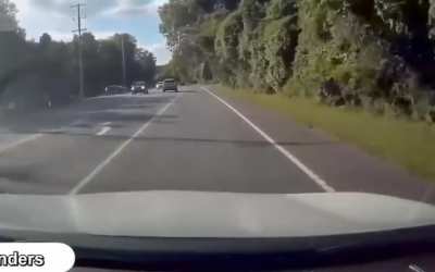 Drunk driver hits cammer