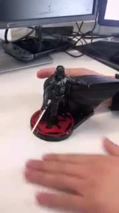 "If you only knew the power of dental hygiene": Darth Vader toothpick dispenser