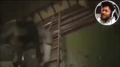 Climb down this ladder