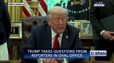 Reporter asks President Trump when he&rsquo;s going to violate our 2nd amendment after the FF school Shooting today