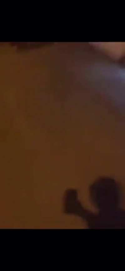 A fight breaks out and somebody pulls out a grenade