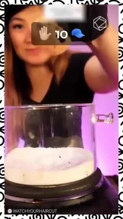 Using only salt to 