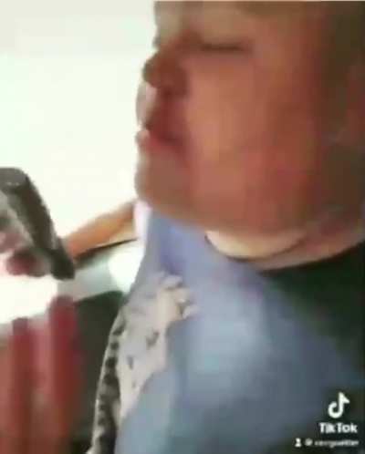 Idiot flags himself then gets a surprise