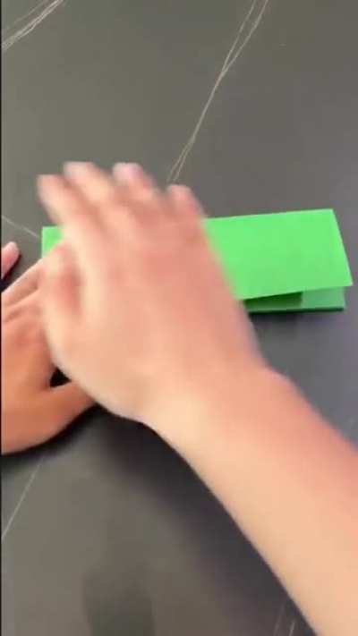 Production of paper aircraft launch platform