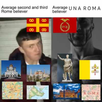 The Orthodox wish they could have the one and only R O M A