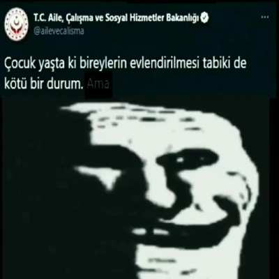 &Ccedil;ocuk yaşta ki bireylerin evlendirilmesi tabiki de k&ouml;t&uuml; bir durum. Ama
